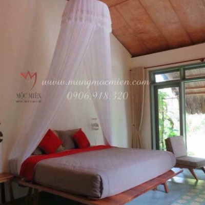 Màn Khách Sạn - Màn Tròn Resort - Màn Tròn Cao Cấp Mộc Miên ( video , hình thật )