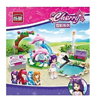 Bộ lắp ghép Enlighten Hồ ước nguyện cá heo của Cherry 2002