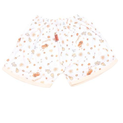 Sơ sinh - Quần ngắn viền in nhiều hình BABIBOO - BB46