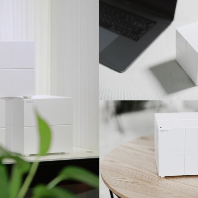 Bộ 3 Thiết Bị Router Wifi Tenda NOVA MW6 - Hàng Nhập Khẩu