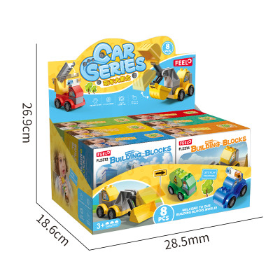 FEELO - 2312-2317-  Lắp Ráp Xe cho Bé (3+ tuổi)