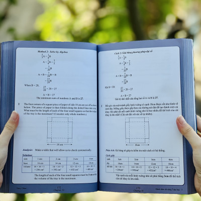 Combo sách Đánh thức tài năng toán học 5 và 50 thủ thuật toán ( 2 cuốn ), sách kiến thức toán học lớp 5 lớp 6 - Hiệu sách Genbooks
