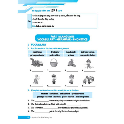 Sách - Global Success - Em Học Giỏi Tiếng Anh Lớp 9 - Có Đáp Án - Tập 1 - Minh Thắng