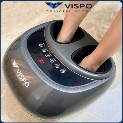 Máy Massage Chân VISPO - Massage Lòng Bàn Chân, Ngón Chân - Máy Massage Sử Dụng Con Lăn Và Áp Suất Khí