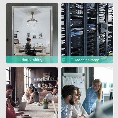 Ugreen UG70678NW135TK 1M Cat6E FTP cáp nối mạng truyền dữ liệu giữa các máy tính - HÀNG CHÍNH HÃNG