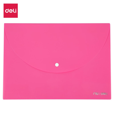 Túi Hồ Sơ A4 Deli, Đỏ, Cam, Xanh Dương, Tím Và Xanh Lá Cây - 2 Cái E38131