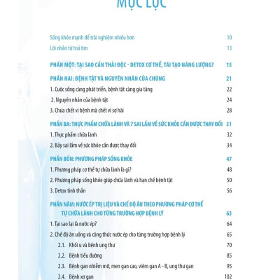 Nước ép trị liệu và chế độ ăn theo phương pháp cơ thể tự chữa lành - Bản Quyền