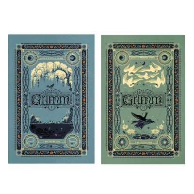Sách - Bộ Truyện cổ Grimm (02 cuốn) (Bìa cứng)