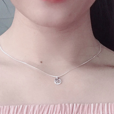 Dây chuyền bạc mặt ngôi sao - Ngọc Quý Gemstones