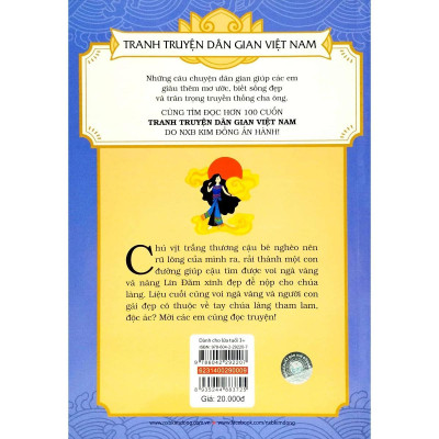 Sách - Voi Ngà Vàng - Tranh Truyện Dân Gian Việt Nam - NXB Kim Đồng