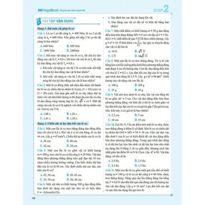 Sách - 3 STEP - Tiết Lộ Bí Quyết 3 Bước Đạt Điểm 8+ Vật Lý - Megabook