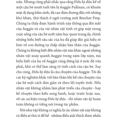 Auggie & Tôi: Ba Câu Chuyện Về Điều Kỳ Diệu