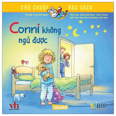 Sách - Chú Chuột Đọc Sách - Conni Không Ngủ Được
