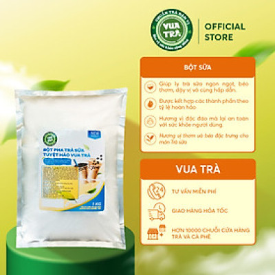 Bột Pha Trà Sữa Tuyệt Hảo Vua Trà - Túi 1kg