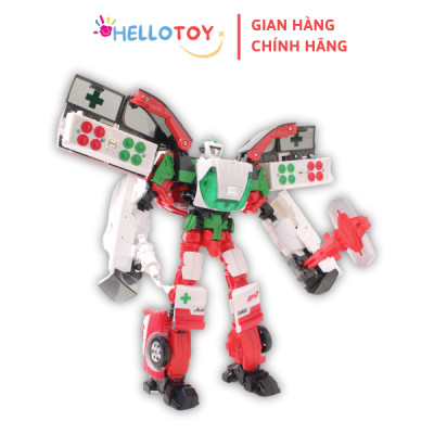 Đồ Chơi Mô Hình Lắp Ráp Xe Hơi Biến Hình Cỡ Lớn HELLO CARBOT Dandy Ambulance