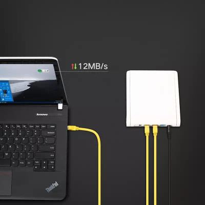 Ugreen UG11232NW103TK 3M màu Vàng Cáp mạng LAN CAT5E UPT - HÀNG CHÍNH HÃNG