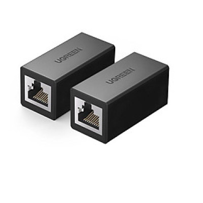 Đầu chia RJ45 1 ra 2 cho dây mạng 2 chiếc/túi màu đen Ugreen 90821 - Hàng chính hãng