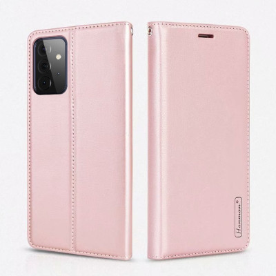 Bao da dạng ví dành cho Samsung Galaxy A52 chính hãng Hanman có quai cài