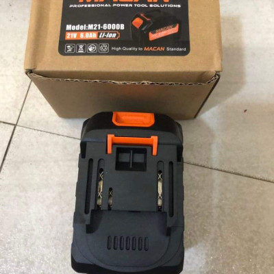 HÀNG CHÍNH HÃNG - Pin MACAN 15 Cell 21V dung lượng cao chân pin phổ thông