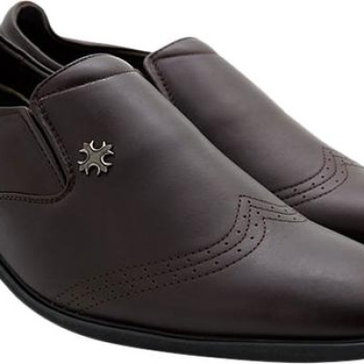 Giày Nam Tăng Chiều Cao Huy Hoàng HT7715 - Nâu