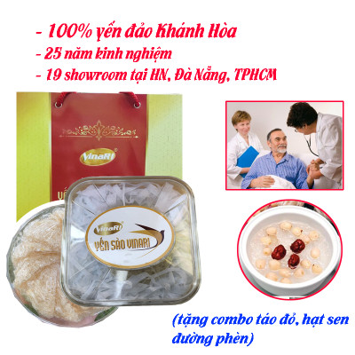 Tổ Yến Sào Tinh Chế VINARI 10 gram, 20 gram, 100 gram  - Thương hiệu YẾN SÀO VINARI- Tăng cường hệ miễn dịch, Cải thiện tiêu hóa và thèm ăn, Tăng cường phát triển trí não cho bé, Thúc đẩy quá trình lành vết thương, Cung cấp năng lượng & Khôi phục vẻ rạng rỡ