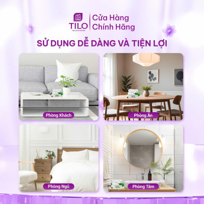 Khăn giấy rút bàn TiLo 538 tờ khổ lớn 5 lớp dai mềm mịn, an toàn, siêu tiện lợi, siêu tiết kiệm