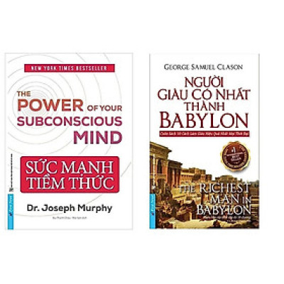 Combo Người Giàu Có Nhất Thành Babylon Và Sức Mạnh Tiềm Thức (Tái Bản)