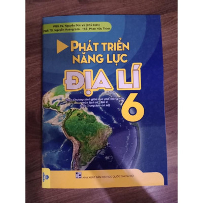 Sách - Phát triển năng lực Địa lí 6 theo chương trình giáo dục phổ thông mới