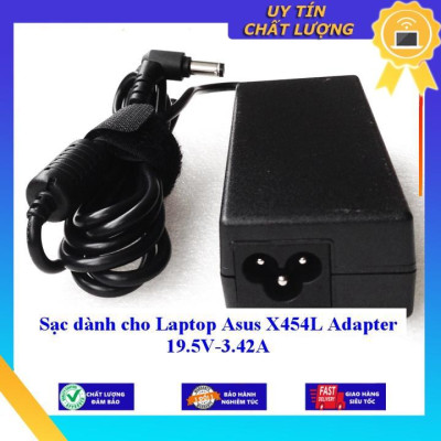Sạc dùng cho Laptop Asus X454L Adapter 19.5V-3.42A - Hàng Nhập Khẩu New Seal