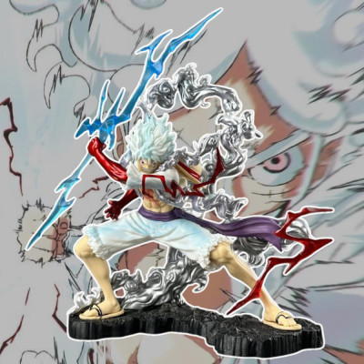 Mô Hình Luffy Gear 5 Có Đảo Quỷ 26Cm Mô hình One Piece Cao Cấp, Figure Mô Hình Anmie One Piece Luffy Vua Hải Tặc