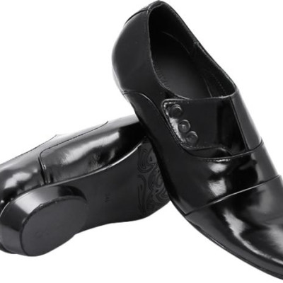 Giày Tây Nam Huy Hoàng HT7101 - Đen