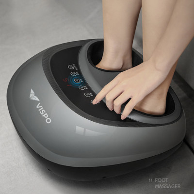 Máy Massage Chân VISPO - Massage Lòng Bàn Chân, Ngón Chân - Máy Massage Sử Dụng Con Lăn Và Áp Suất Khí