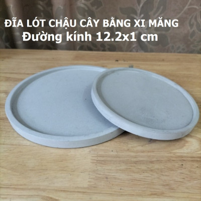 Combo 4 Chậu trồng sen đá, xương rồng bonsai cây cảnh bằng xi măng Origami hình trụ 15x11cm - Cement pots handmade Vintage / gift