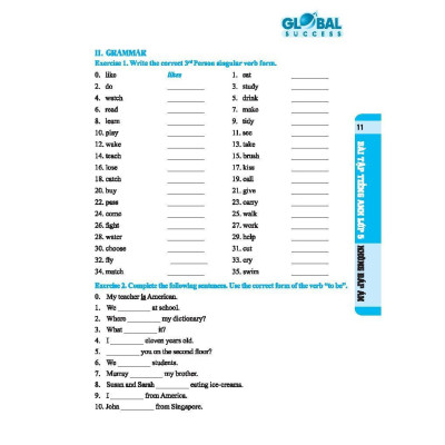 Sách - Global Success - Bài Tập Tiếng Anh Lớp 5 - Không Đáp Án - Minh Thắng