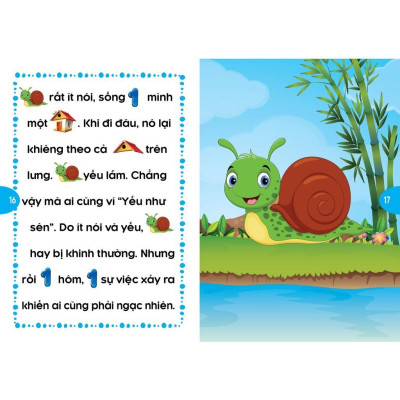 Sách - Phát Triển Tư Duy Và Ngôn Ngữ Cho Bé - Truyện Đọc Bằng Hình Ảnh - Truyện Ngụ Ngôn Việt Nam Đặc Sắc - Combo 2 Cuốn - Việt Thư