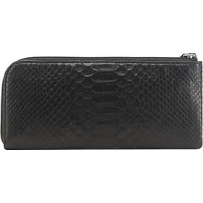 Ví Nữ Da Trăn 1 Khóa Huy Hoàng HT3325 (19 x 11 cm) - Đen