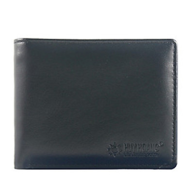 Bóp nam da bò màu đen HJ2102-05-08-14 