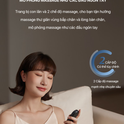 Máy Massage Chân Bấm Huyệt Đa Năng Philips PPM6331 - Hàng chính hãng