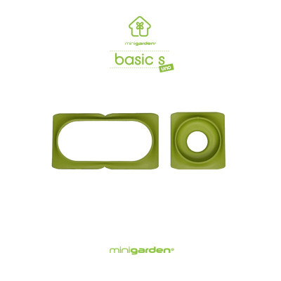 Vòng Phụ Kiện 5 Màu Color Ring Thay Thế Vòng Chậu Kit Trồng Cây Tự Dưỡng nhập khẩu Bồ Đào Nha Basic S và Basic UNO (màu trắng)