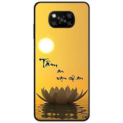 Ốp lưng dành cho Xiaomi Poco X3 mẫu Tâm An