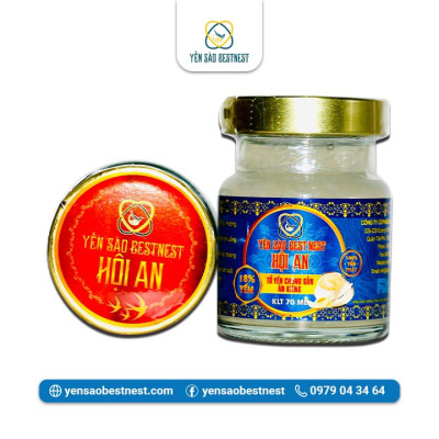 Tổ yến chưng sẵn BESTNEST HỘI AN 18% ăn kiêng