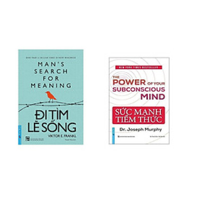 Combo Sức Mạnh Tiềm Thức + Đi Tìm Lẽ Sống (2 Cuốn)
