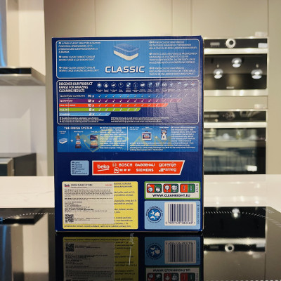 Viên rửa bát Finish Classic 57 viên hương thường - 2 chức năng