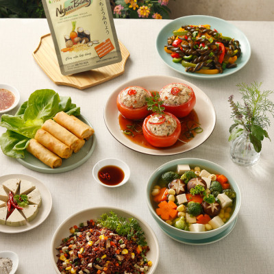 Bột nêm ngưu báng 450g TÂM MINH FOODS thuần chay không bột ngọt