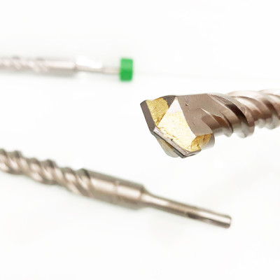 Phi Ø 22 dài 460MM mũi khoan bê tông SDS xuyên tường đầu dẹt 2 cạnh KYNKO MKBTXT-22460