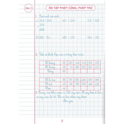 Sách - Vở Ô Li Bài Tập Toán Lớp 3 - Quyển 1 - Dùng Kèm SGK Chân Trời Sáng Tạo - Hồng Ân