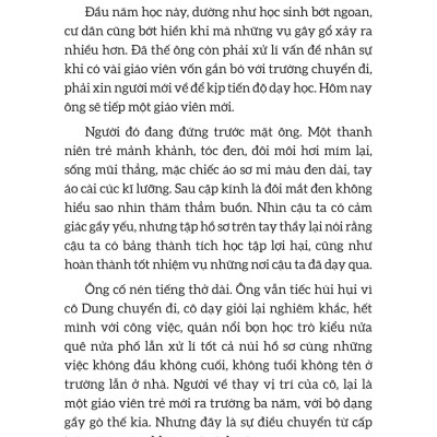 Sách - Người Thầy Một Nửa Ma