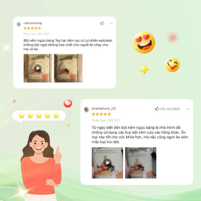 Combo 2 gói Bột Nêm Ngưu Báng 200g thuần chay không bột ngọt cho bé ăn dặm TÂM MINH FOODS