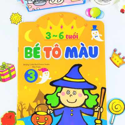 Sách - Combo 8 cuốn Bé Tô Màu (3-6 tuổi) - ndbooks