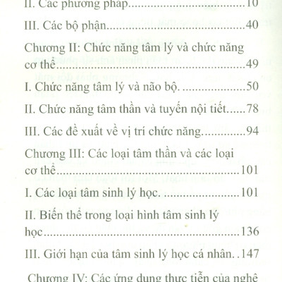 Tâm Sinh Lý Học Con Người - Jean Delay; Nguyễn Thị Hồng Nhung dịch